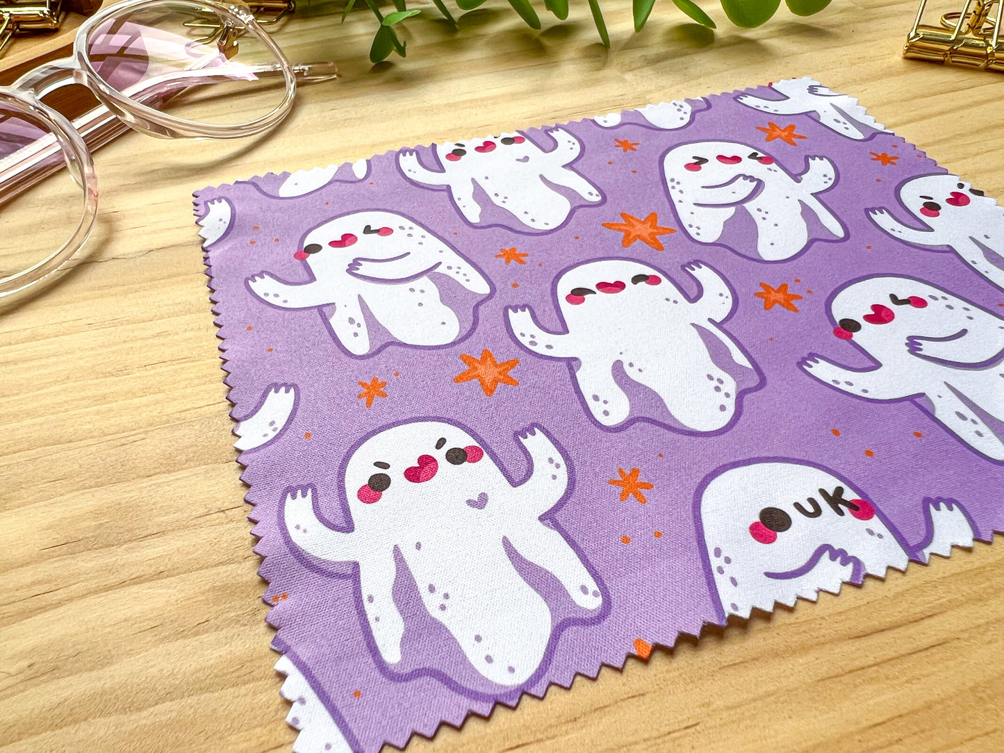 Ghosties Microfibre Cloth | Glasses & Screen Cleaning