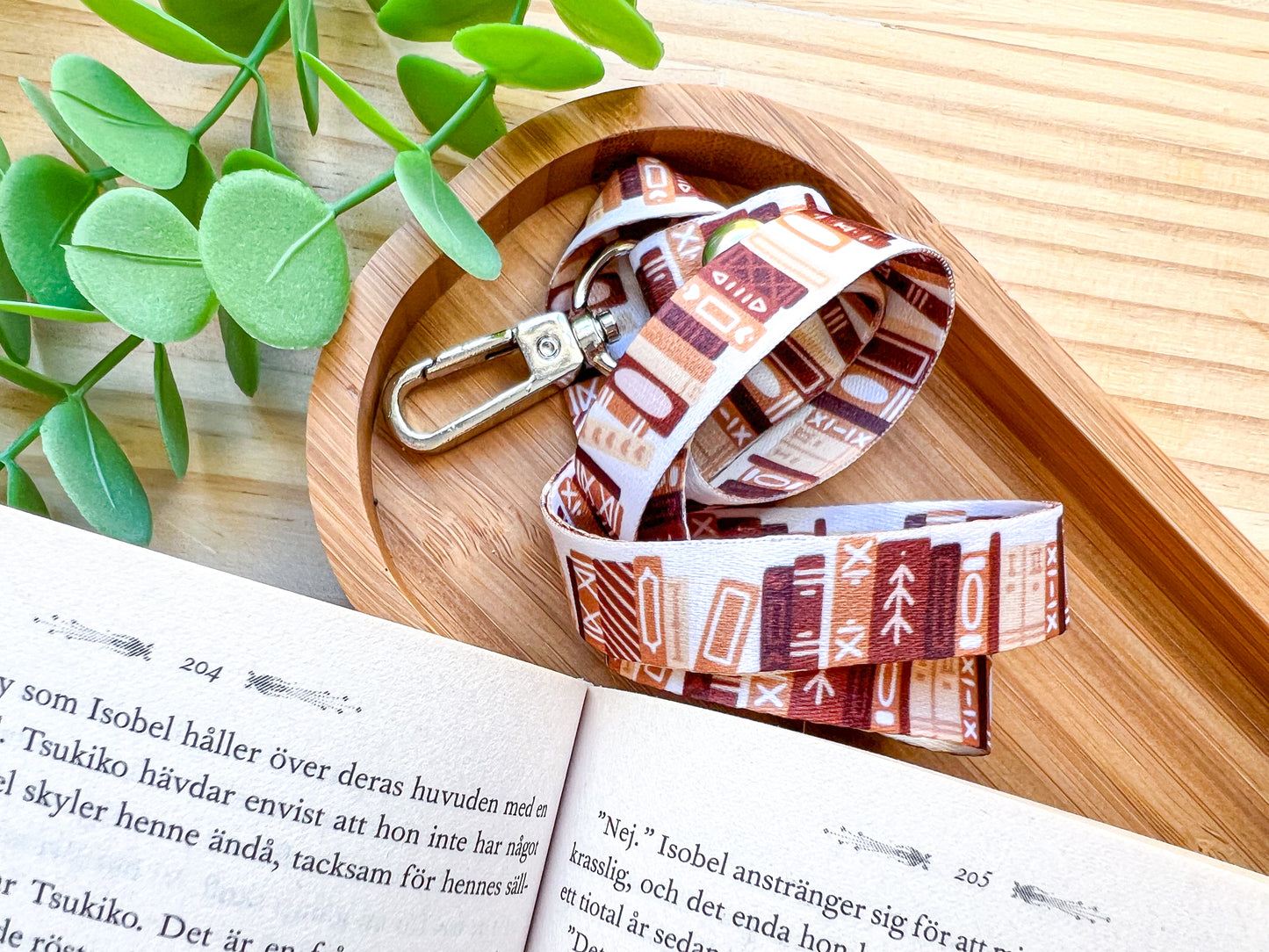 Bookworm Lanyard | Wearable Art