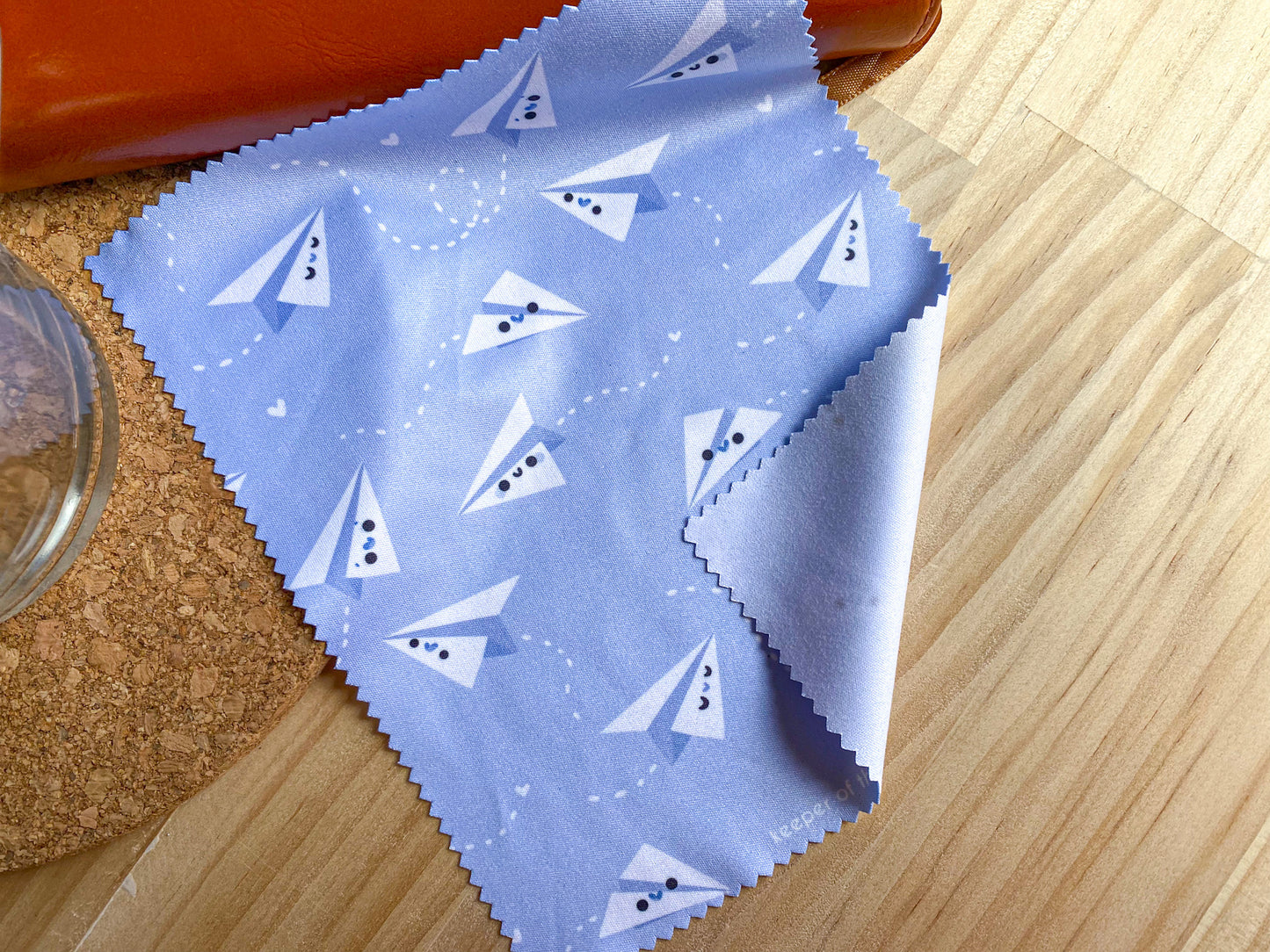 Paper Planes Microfibre Cloth | Glasses & Screen Cleaning