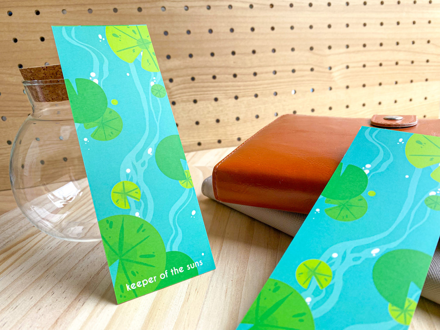 Lilypad Bookmark | 400gsm Silky Smooth Velvet-Finish Bookmark