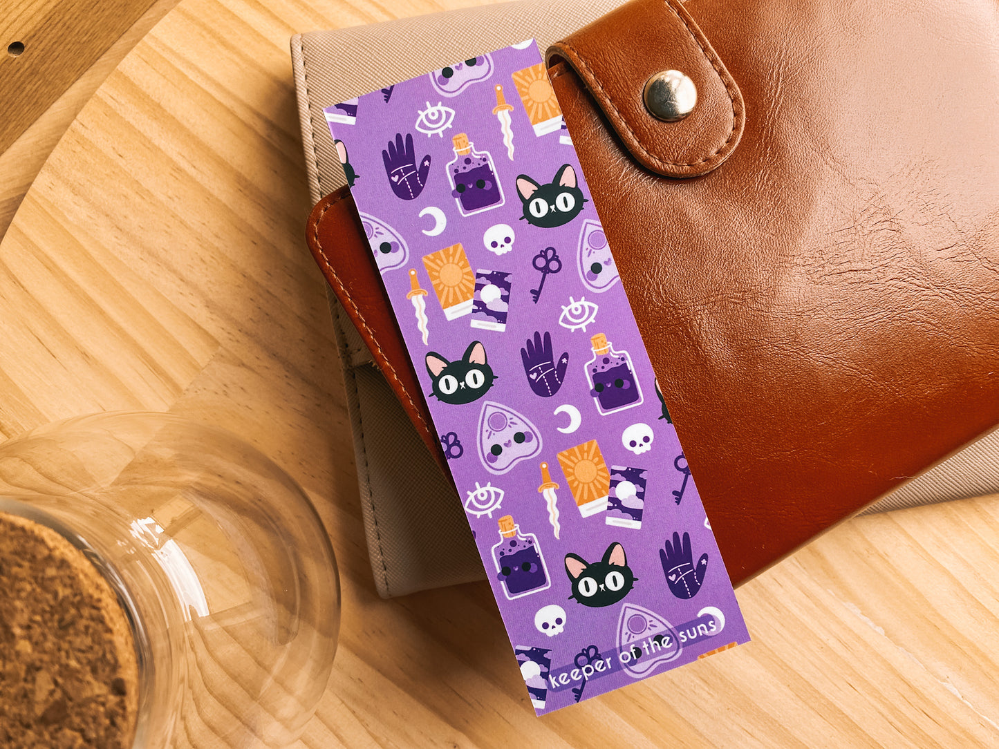 Witchy Witchy Bookmark | 400gsm Silky Smooth Velvet-Finish Bookmark