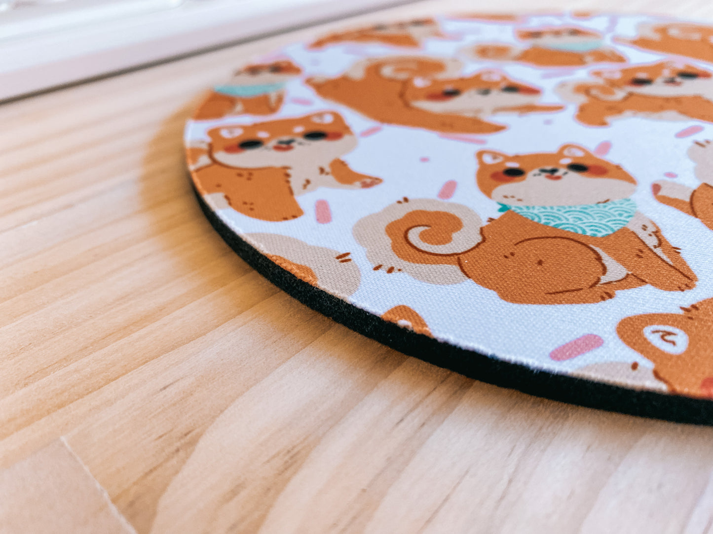 Shiba Inu Mousepad | Neoprene Mouse Mat